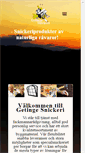 Mobile Screenshot of getingesnickeri.se